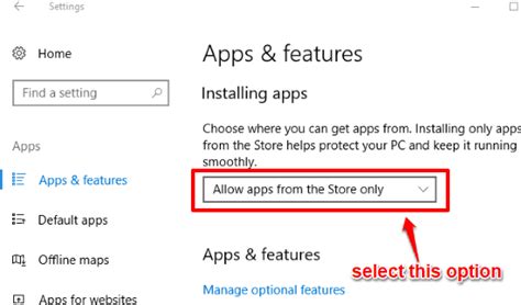 How To Block Third Party Apps From Installing In Windows 10