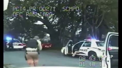 Police Officer Ambushed And Chased By Assassin Dashcam Video Youtube