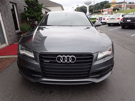 Audi a7 2014 technical specifications. Pre-Owned 2014 Audi A7 TDI Prestige Black Optic Hatchback ...