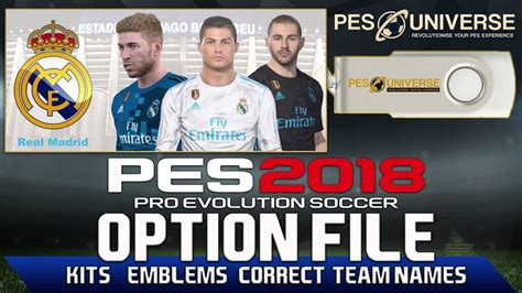 Option file ps3 (pes 2018). PES 2018 Option File PS4 PC - Kits, Badges & More ...