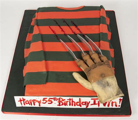 N1394 Freddy Krueger Birthday Cake Toronto For The Love Of Cake