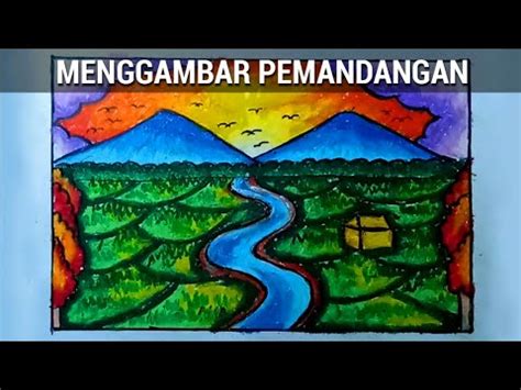 Jual beli online aman dan nyaman hanya di tokopedia. Belajar Menggambar Pemandangan dan mewarnai Gradasi ...