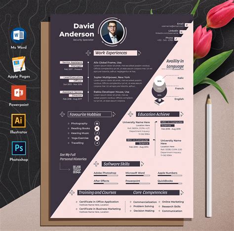 Creative Modern And Trendy Resume Templates For Designers Entheosweb