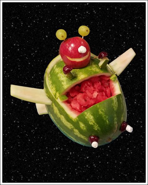 Alien Adventure Team Random Watermelon In Space