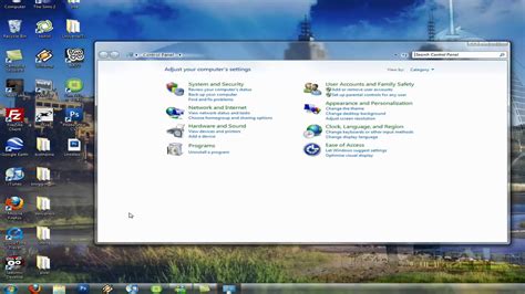 View All Control Panel Items In Windows 7 Youtube