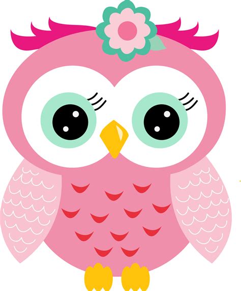 Pink Owl Coruja Rosa Hd Png Download Original Size Png Image Pngjoy