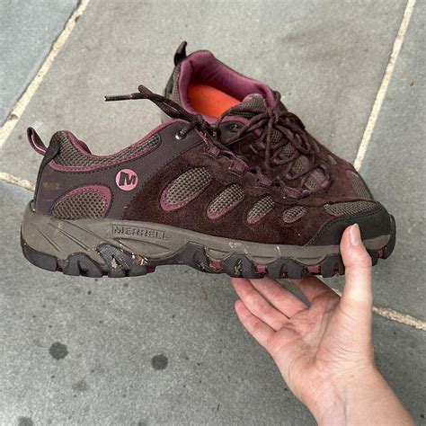 Merrell Air Cushion Hiking Shoes Womens 95 Runs Depop