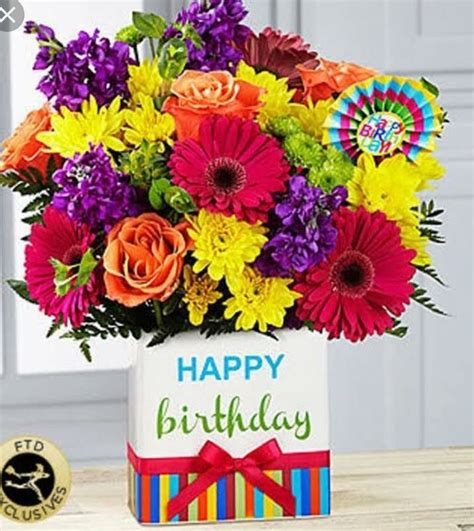 Pin By My Info On Felicitaciones De Cumple Happy Birthday Flower