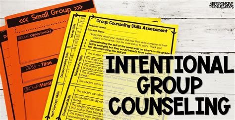 Elementary Group Counseling The Responsive Counselor