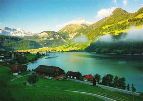Magnificent View Of Swiss Landscape During My Train Journey From Lucern