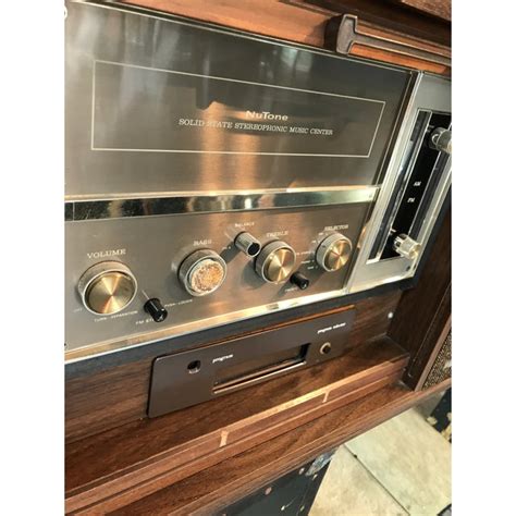 Vidaxl tv cabinet hifi stereo stand unit reclaimed teak wood/solid teak wood. Mid-Century Nutone 2200 Floating Stereo Cabinet | Chairish