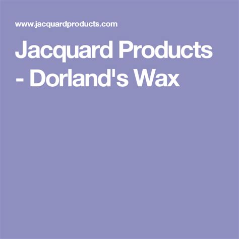 Dorlands Cold Wax