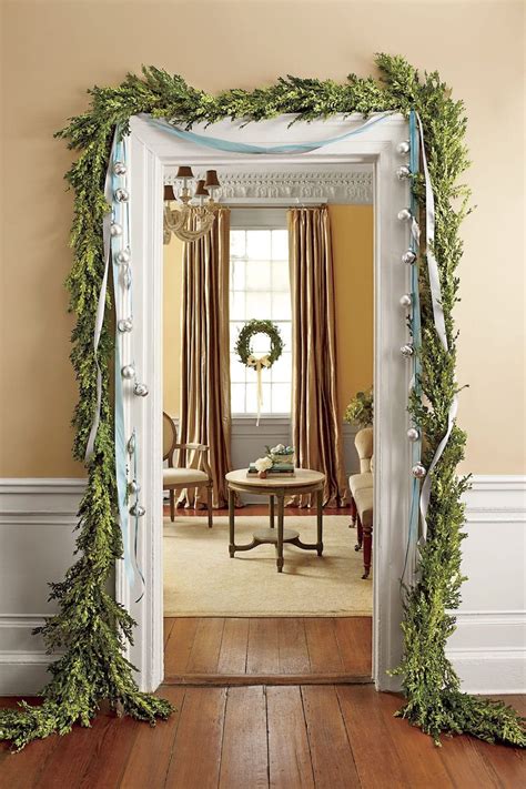 Christmas Decor Ideas With Garland Greenery The Inspired Room