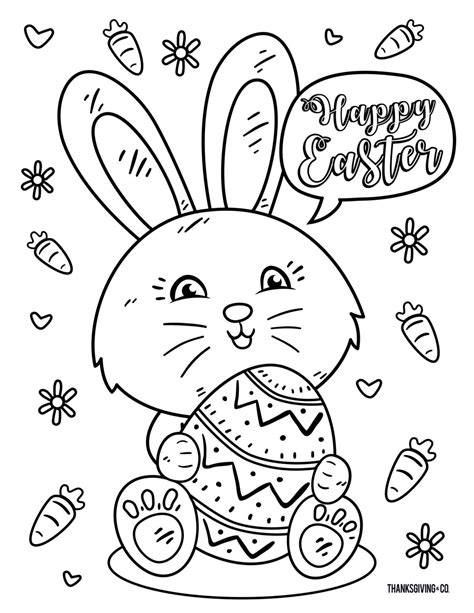 Free Online Printable Easter Coloring Pages Printable Templates