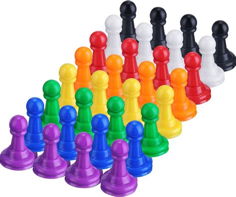 Games Chess Pieces Only And No Board 32x Plastic Backgammon Pieces