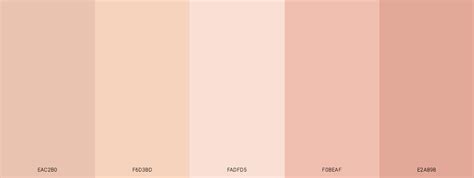 15 Beautiful Skin Tone Color Palettes Blog