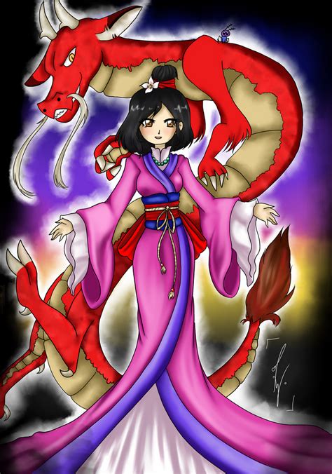 Disney Fan Art Mulan And Mushu By Spirit Zelda97 On Deviantart