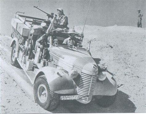 Desert Rats 8th Army Lrdg Véhicules Militaires Camion Militaire