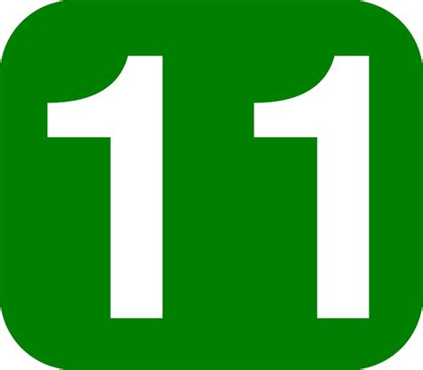 Download eleven, number, 11. royalty-free vector graphic