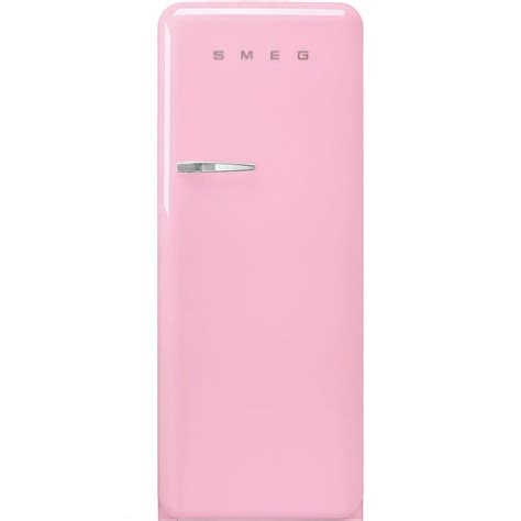 Smeg Fab28rpk3uk 60cm Retro Refrigerator Right Hand Hinge Pink
