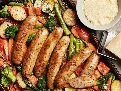 Very easy to prepare and also very tasty. One Pan Robust Italian Chicken Sausage and Veggies Recipe ...
