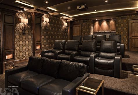 A Home Theater Is The Perfect Addition To Any Custom Home Design