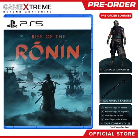 Pre Order Playstation 5 Rise Of The Ronin Lazada Ph
