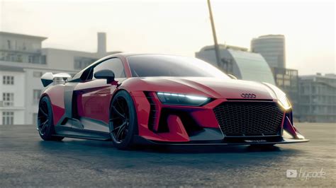 Audi R8 Custom Wide Body Kit By Hycade Buy With Delivery Installation