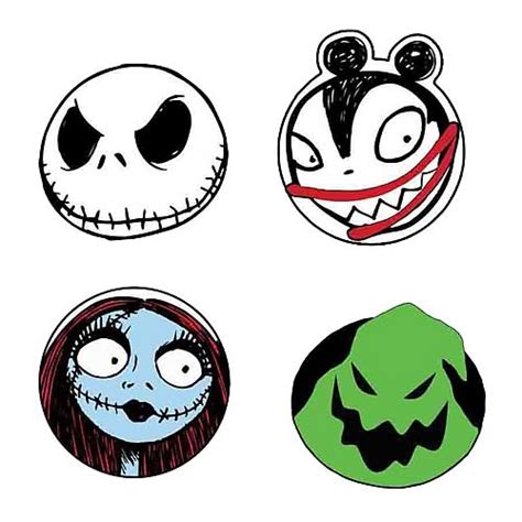 Nightmare Before Christmas Cartoon Characters Clip Art Library