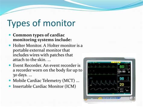 Cardiac Monitor Ppt Ppt