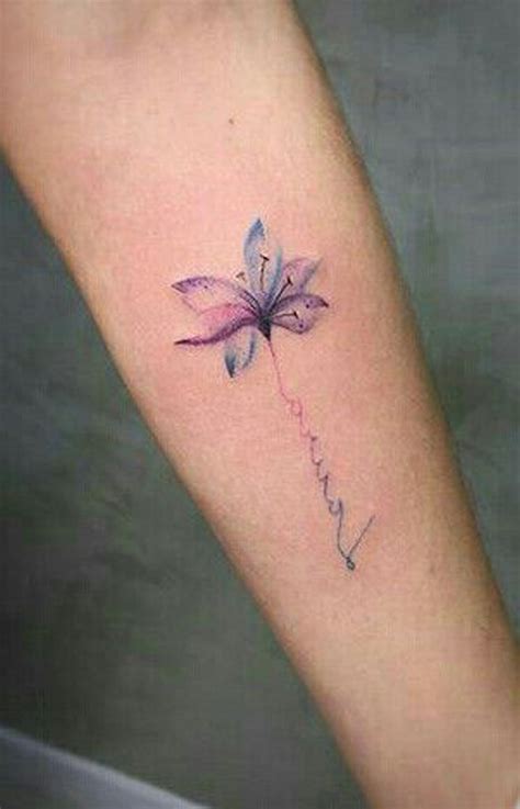 100 Trending Watercolor Flower Tattoo Ideas For Women Mybodiart