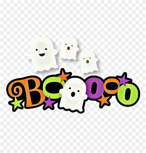 Boo Sticker Ghost Boo Halloween Png Transparent Png 1024x1024
