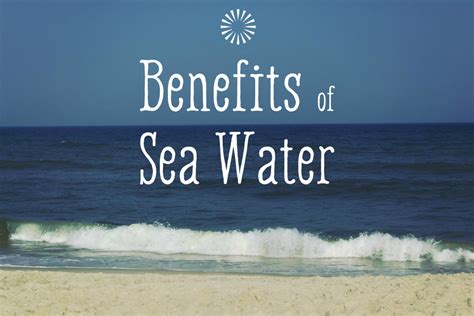 best of health benefits of the beach and sea water to skin