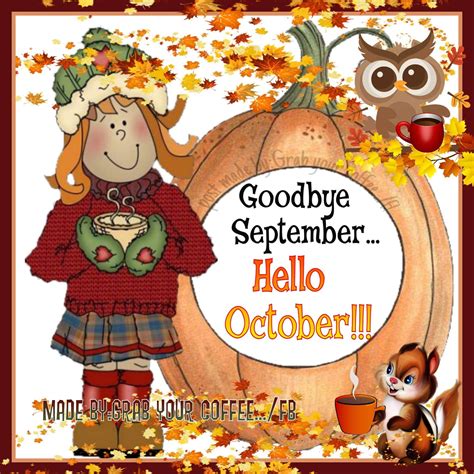 Goodbye September...Hello October Pictures, Photos, and Images for Facebook, Tumblr, Pinterest ...