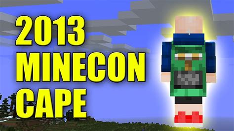 Minecon Cape For 2013 What Do You Think Of It Youtube