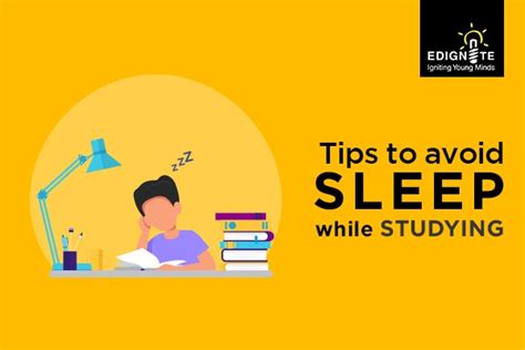 10 Successful Tips To Avoid Sleep While Studying Edignite