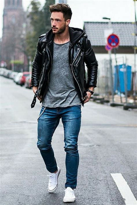 15 Coolest Ways To Wear Leather Jacket This Winter Mens Fashion