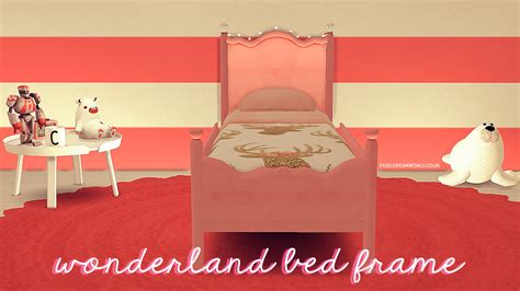 Fernxsims Sssvitlans Pixeldreamworld Wonderland Bed