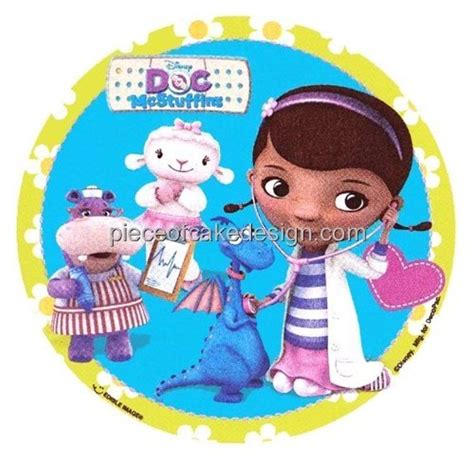 18 Doc Mcstuffins Birthday Edible Image Cakecupcake Topper By