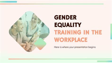 Gender Equality Training In The Workplace Google Slides
