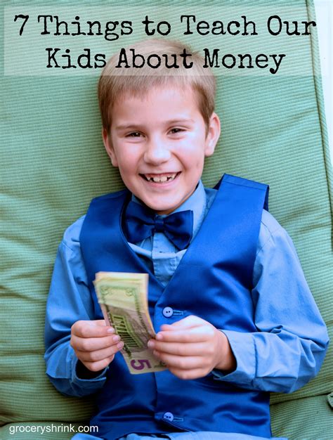7 Things To Teach Our Kids About Money Teaching Our Kids Teaching Kids