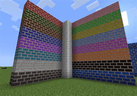 Wool can exists in any of the 16 minecraft colors. Lapis bricks and Wool Bricks updated for 1.3.1 Minecraft ...