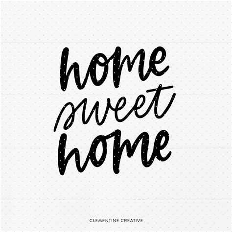 Prints Art And Collectibles Home Sweet Home Home Decor Digital File Housewarming T Home Quote