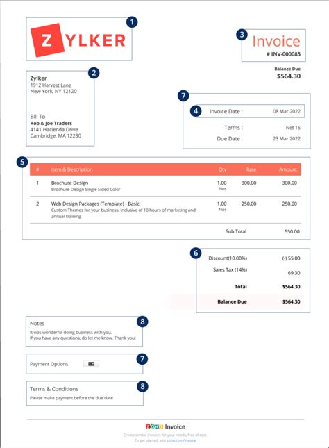 How To Make Invoice Bill Thelmabolling Blog