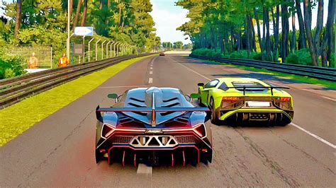 Gran Turismo Sport Gameplay Lamborghini Veneno 24 Hours Of Le Mans