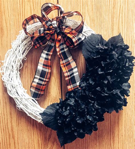 Diy Halloween Wreath Fall And Farmhouse Decor