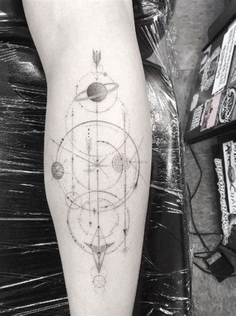 15 Cosmic Tattoos For Astronomy Enthusiasts K