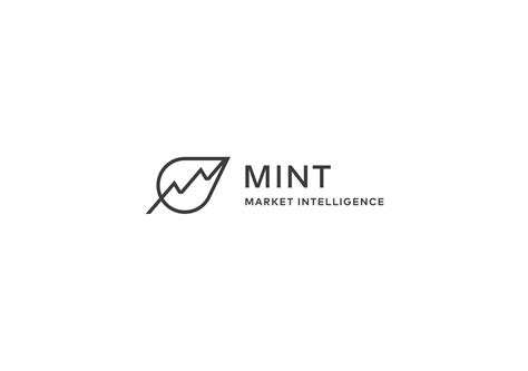 Mint Logo Design On Behance Mint Logo Logo Design Food Brand Logos