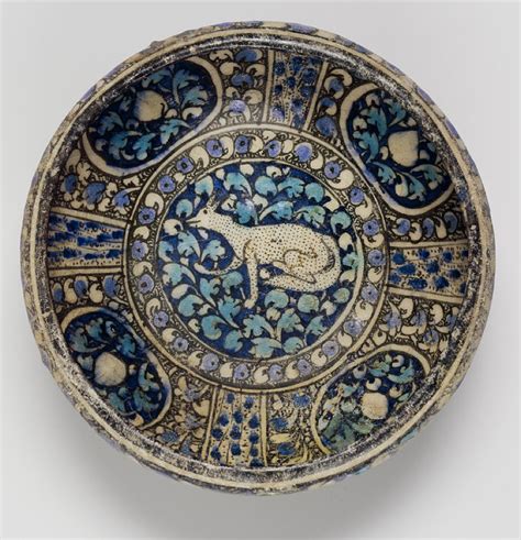 Bonhams A Sultanabad Pottery Bowl Persia Early 14th Century
