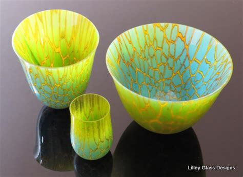 Fused Glass Vessels Lilley Glass Designs
